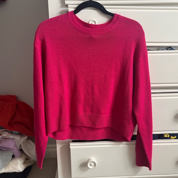 Divided Womens hot pink sweater - Picture 1 of 4